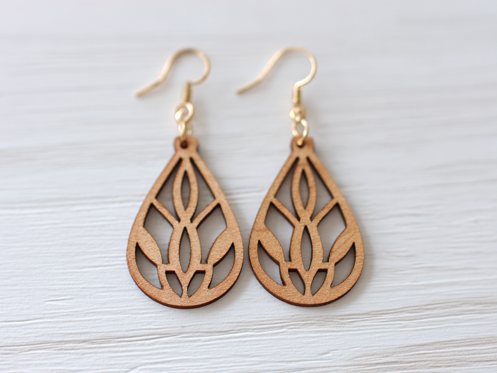 Wooden Earrings