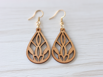 Wooden Earrings