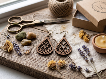 Wooden Earrings