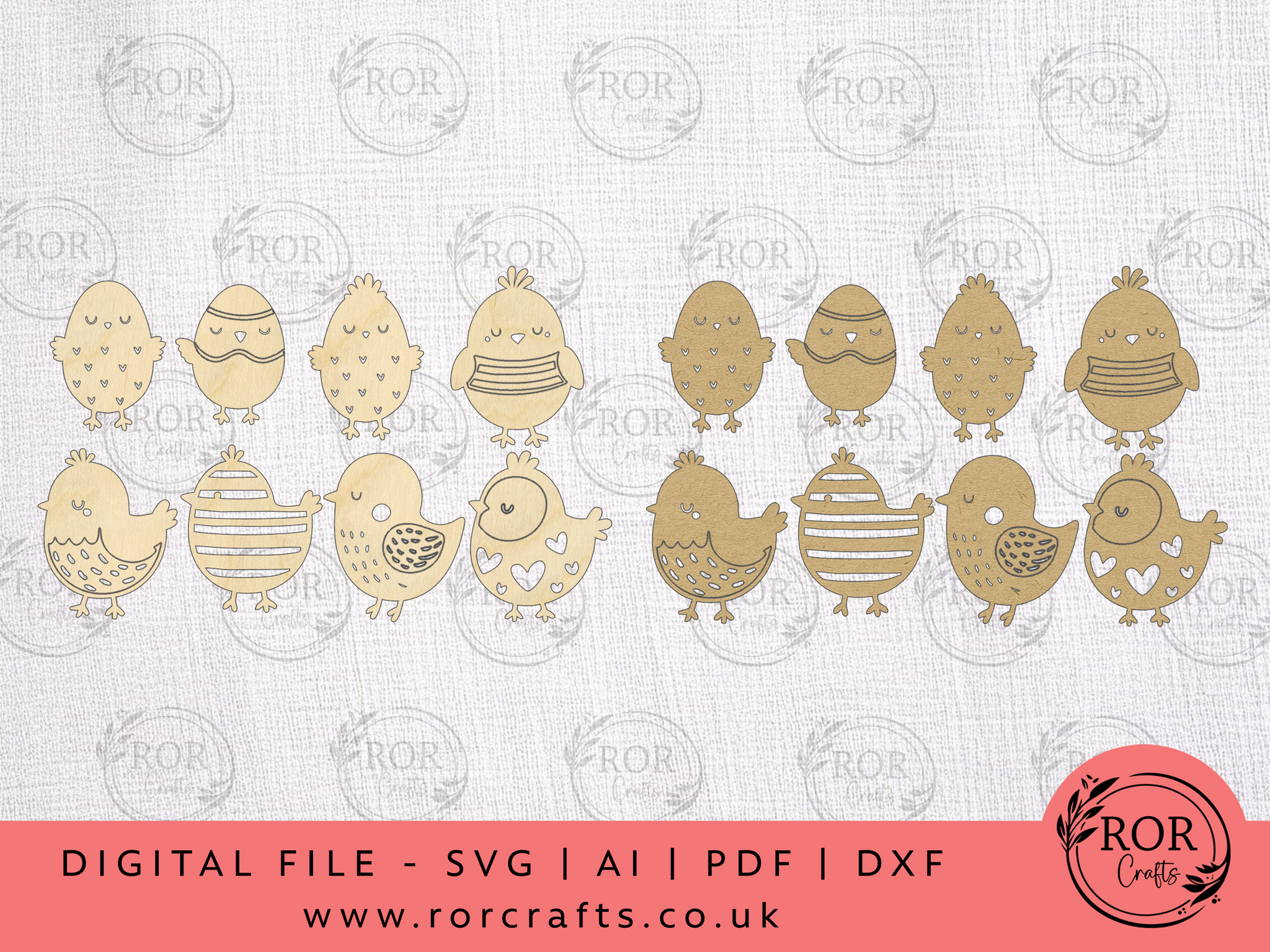Easter Chick Collection - Digital File