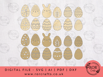 Easter Egg Collection - Digital File