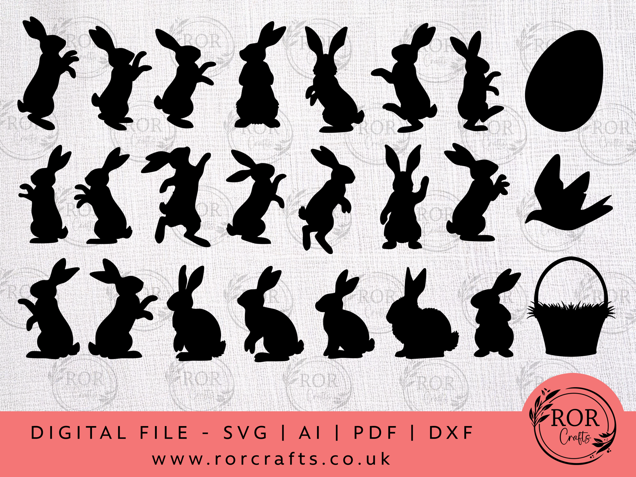 Easter Bunny Collection - Digital File