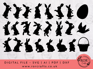 Easter Bunny Collection - Digital File