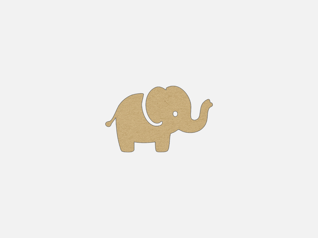Elephant - Craft Shape