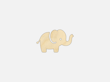 Elephant - Craft Shape