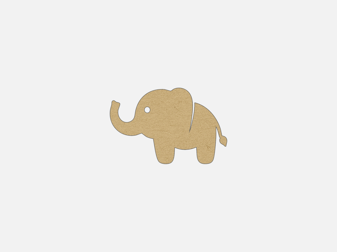 Elephant - Craft Shape