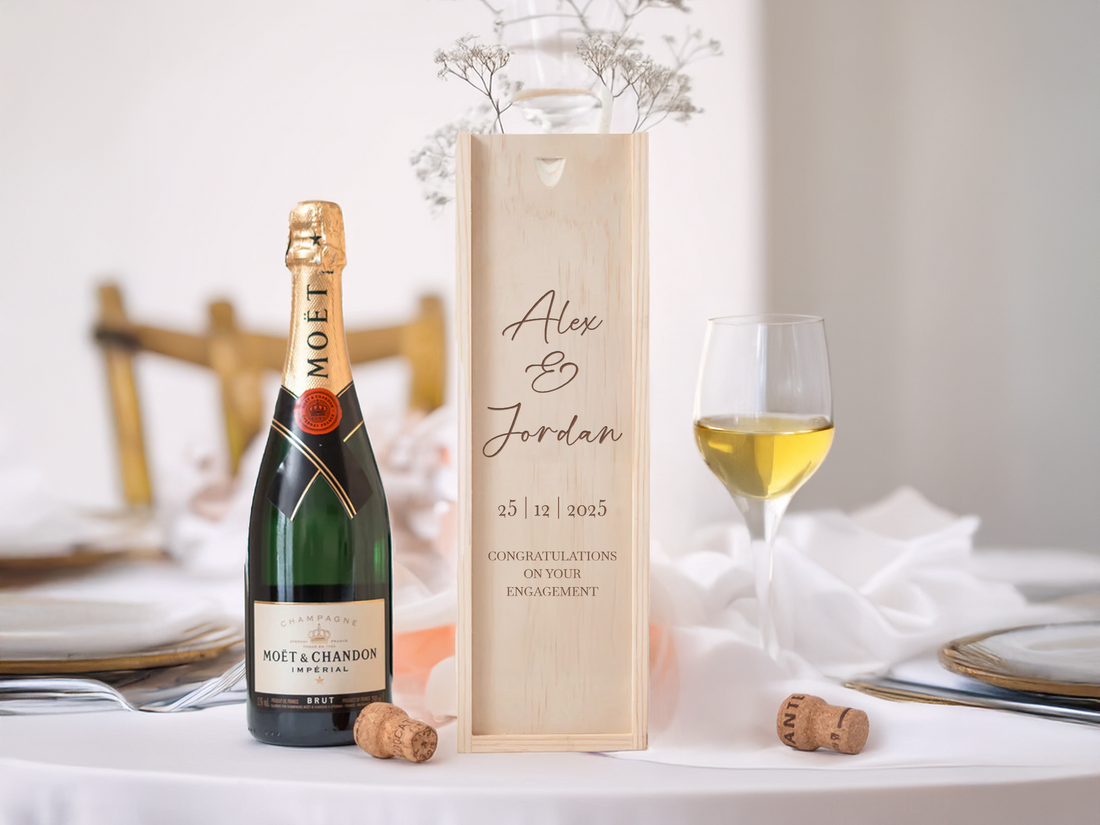 Engagement Bottle Box