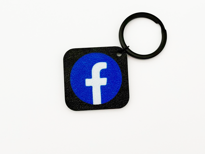Facebook NFC Keyring