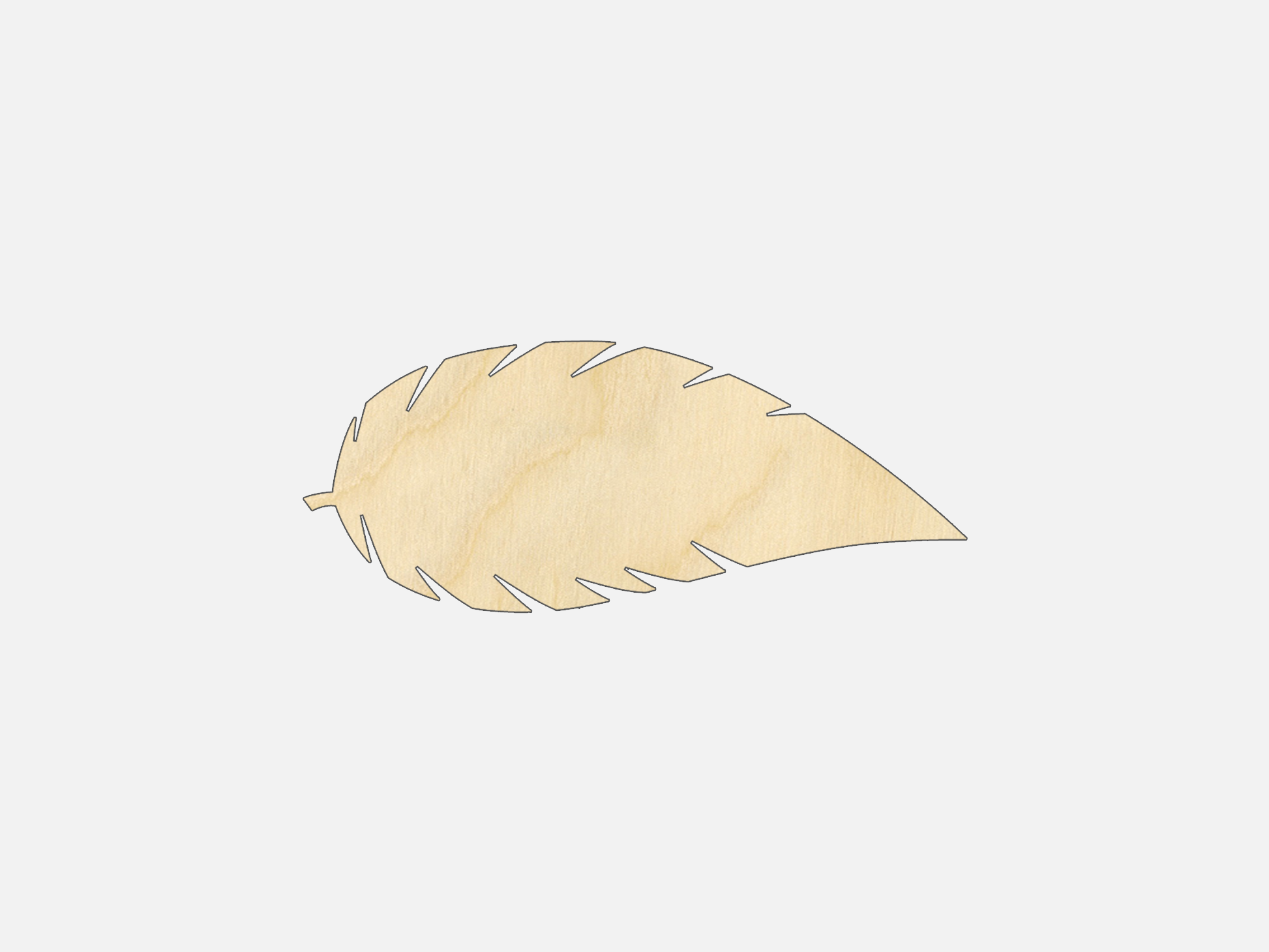 Feather - Craft Shape