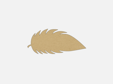 Feather - Craft Shape