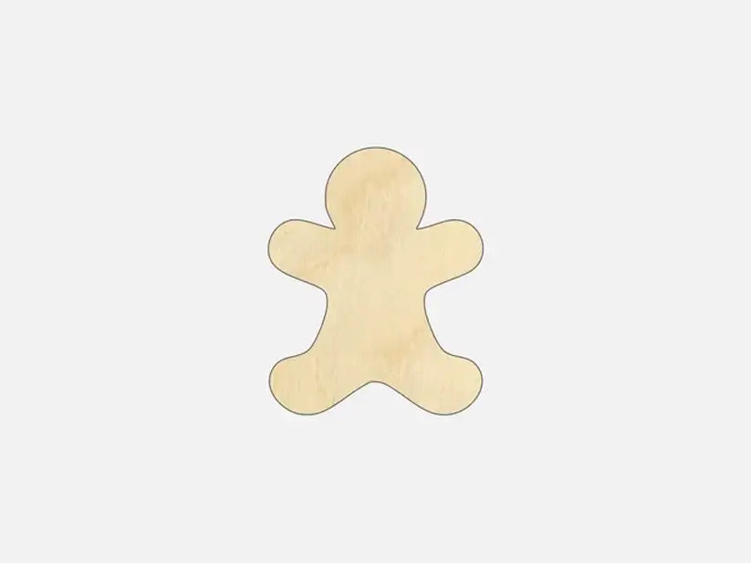Gingerbread Man - Craft Shape
