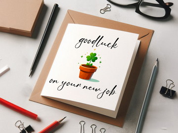 New Job - Good Luck!