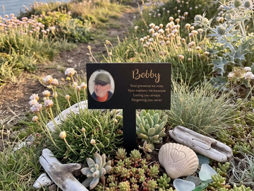 Memorial Grave Marker Plaque