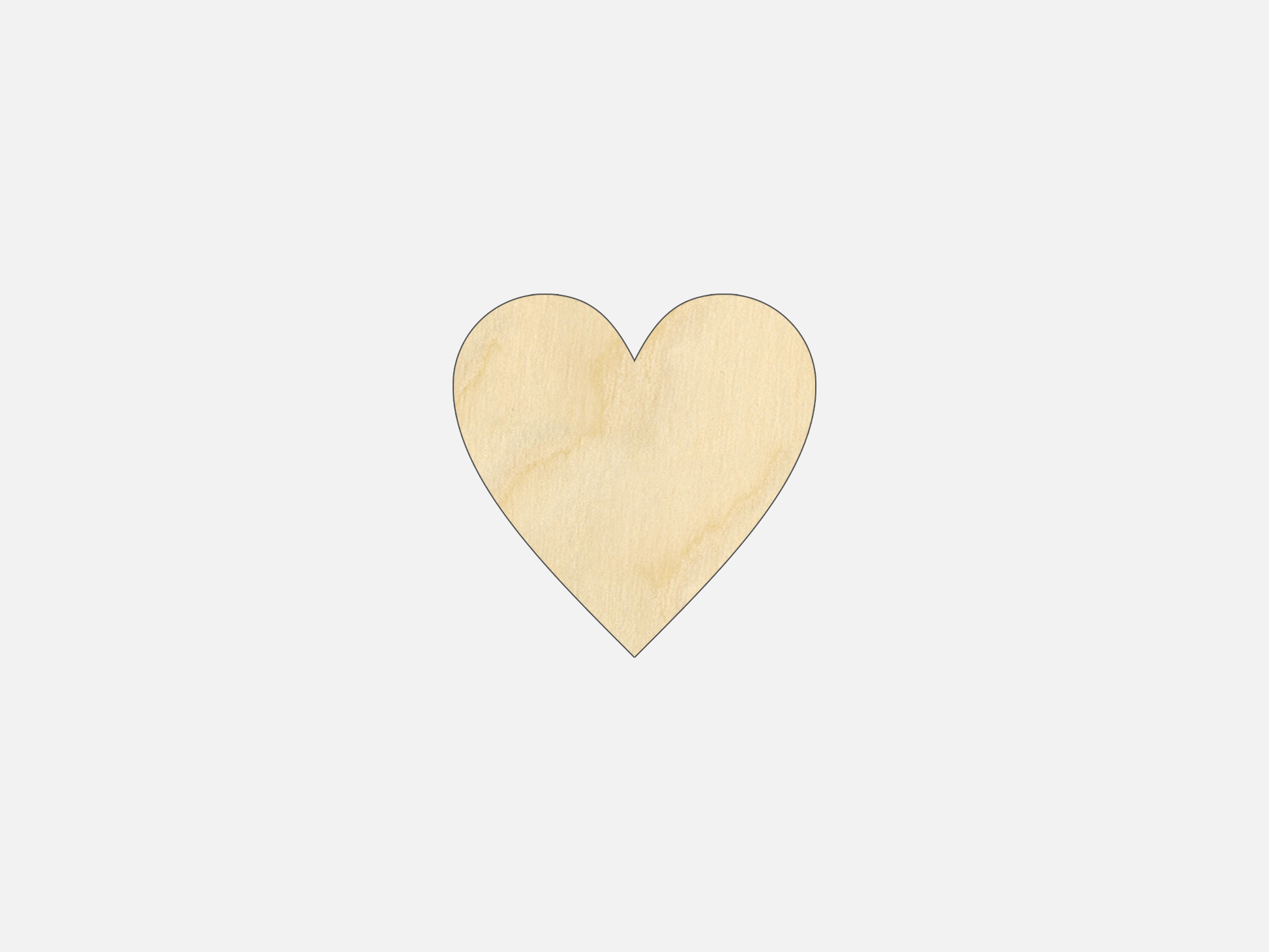 Heart - Craft Shape