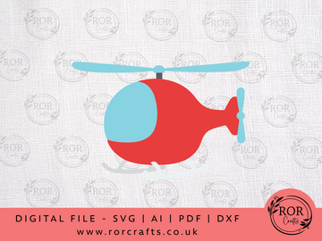 Helicopter - Digital File