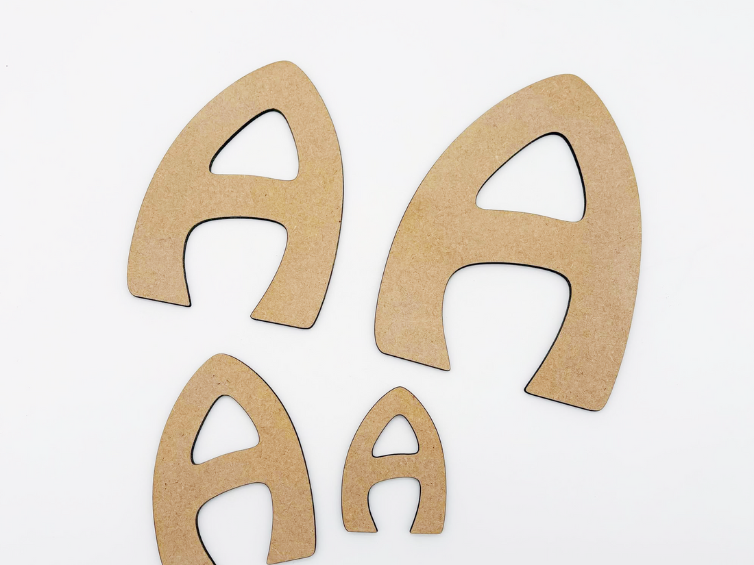 Letters (Hobo) - Craft Shape