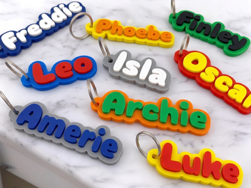 Personalized Name Keychain