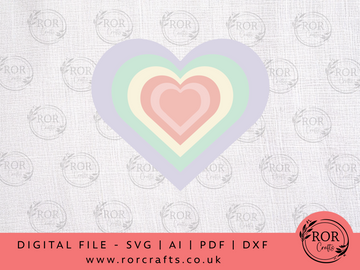 Heart Layer - Digital File