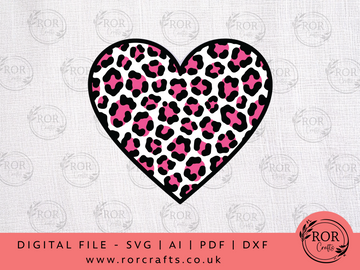 Leopard Heart - Digital File