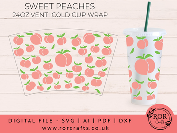 24oz Venti Cold Sweet Peaches