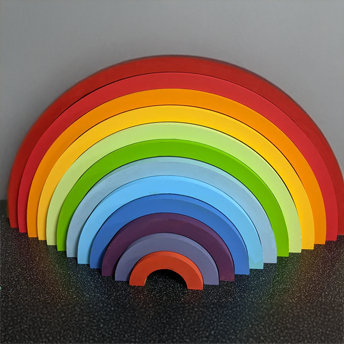 12 x Rainbow Colours