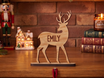 Custom Reindeer Ornament