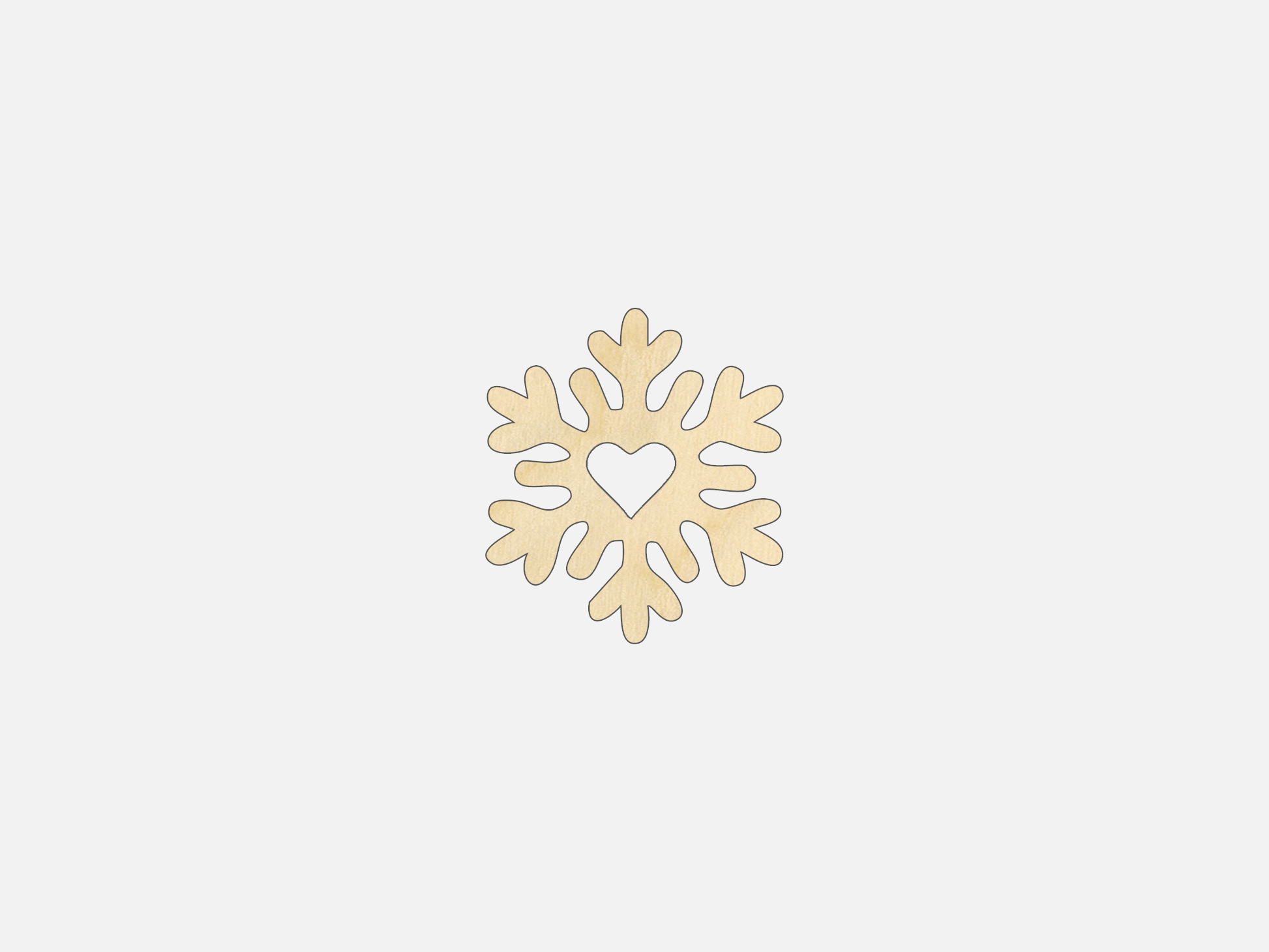 Snowflake - Craft Shape