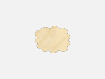 Thinking Bubble - Craft Shape