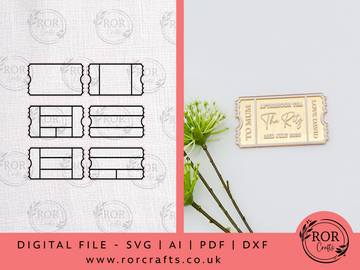 Event Tickets - Digital File