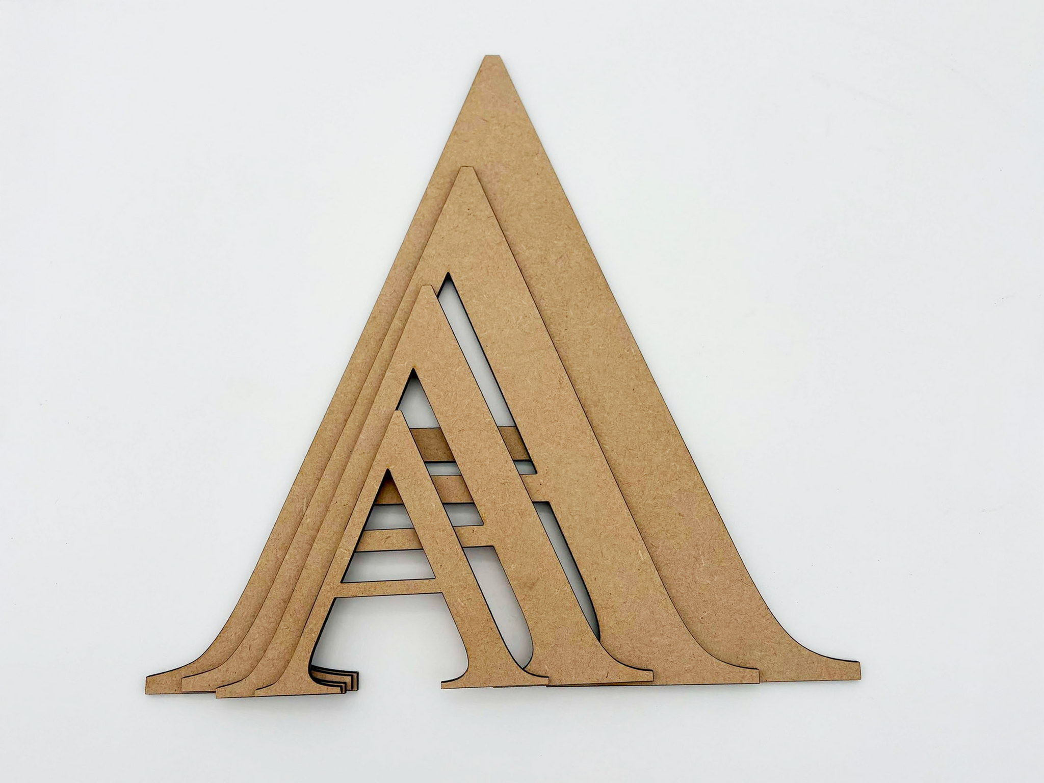 Letters (Times New Roman) - Craft Shape