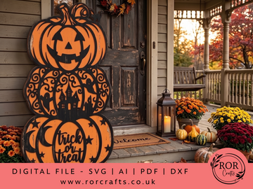 Trick or Treat Pumpkin - Digital File
