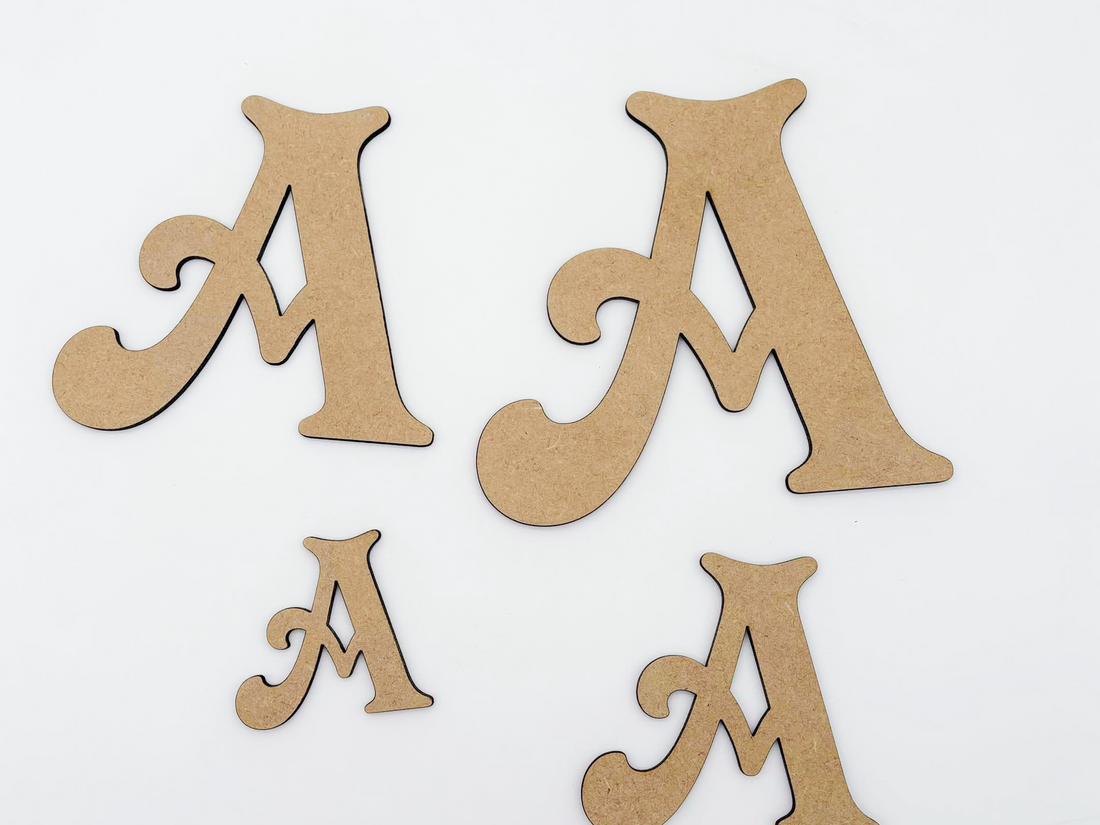 Letters (Victorian) - Craft Shape