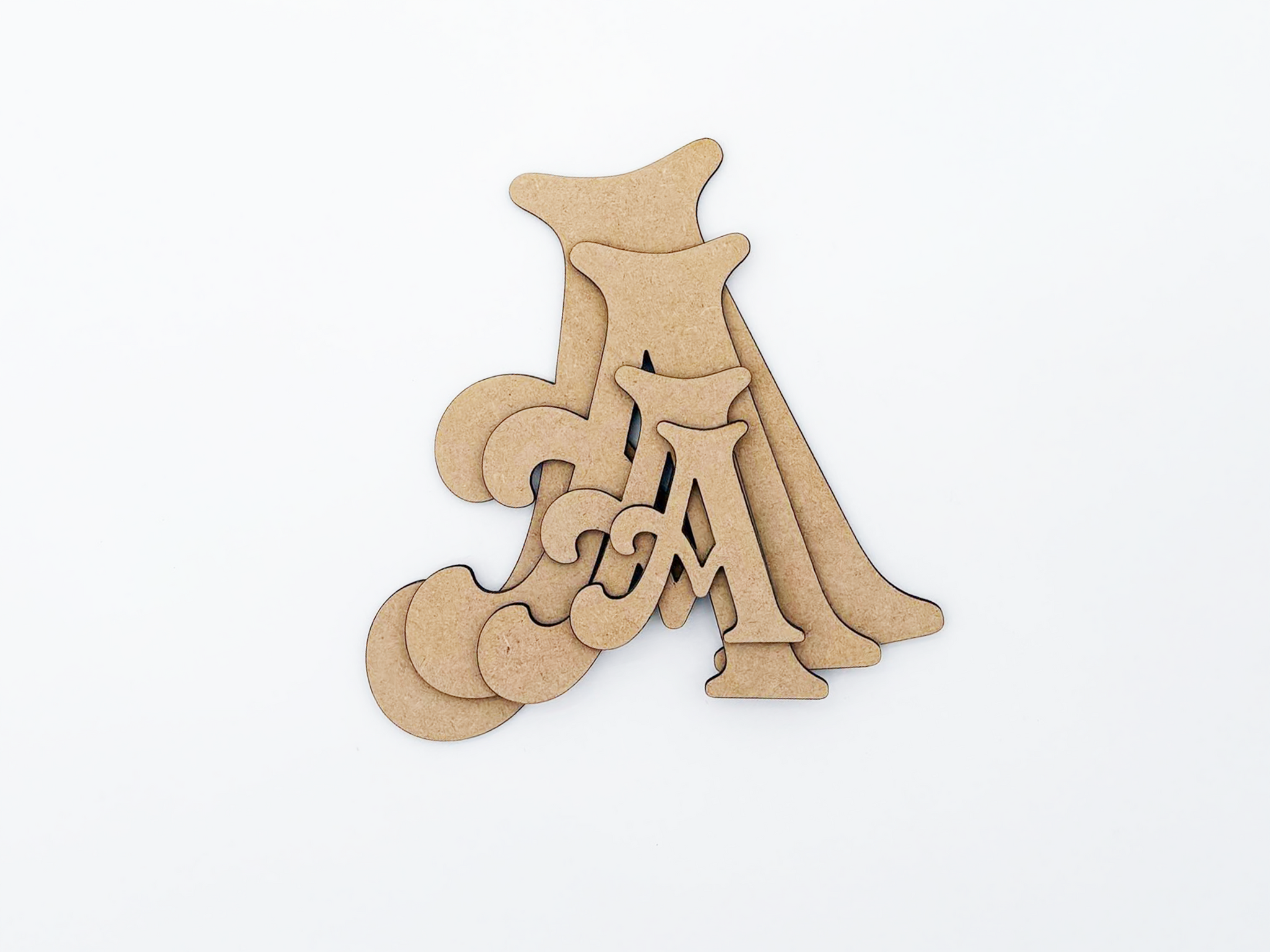 Letters (Victorian) - Craft Shape