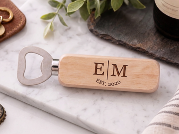 5th Anniversary Gift: Wooden Bottle Opener – Timeless Keepsake