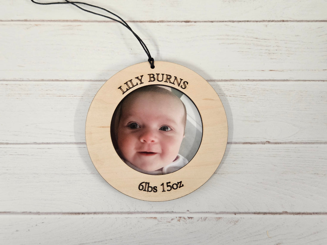 First Photo Hanging Sign