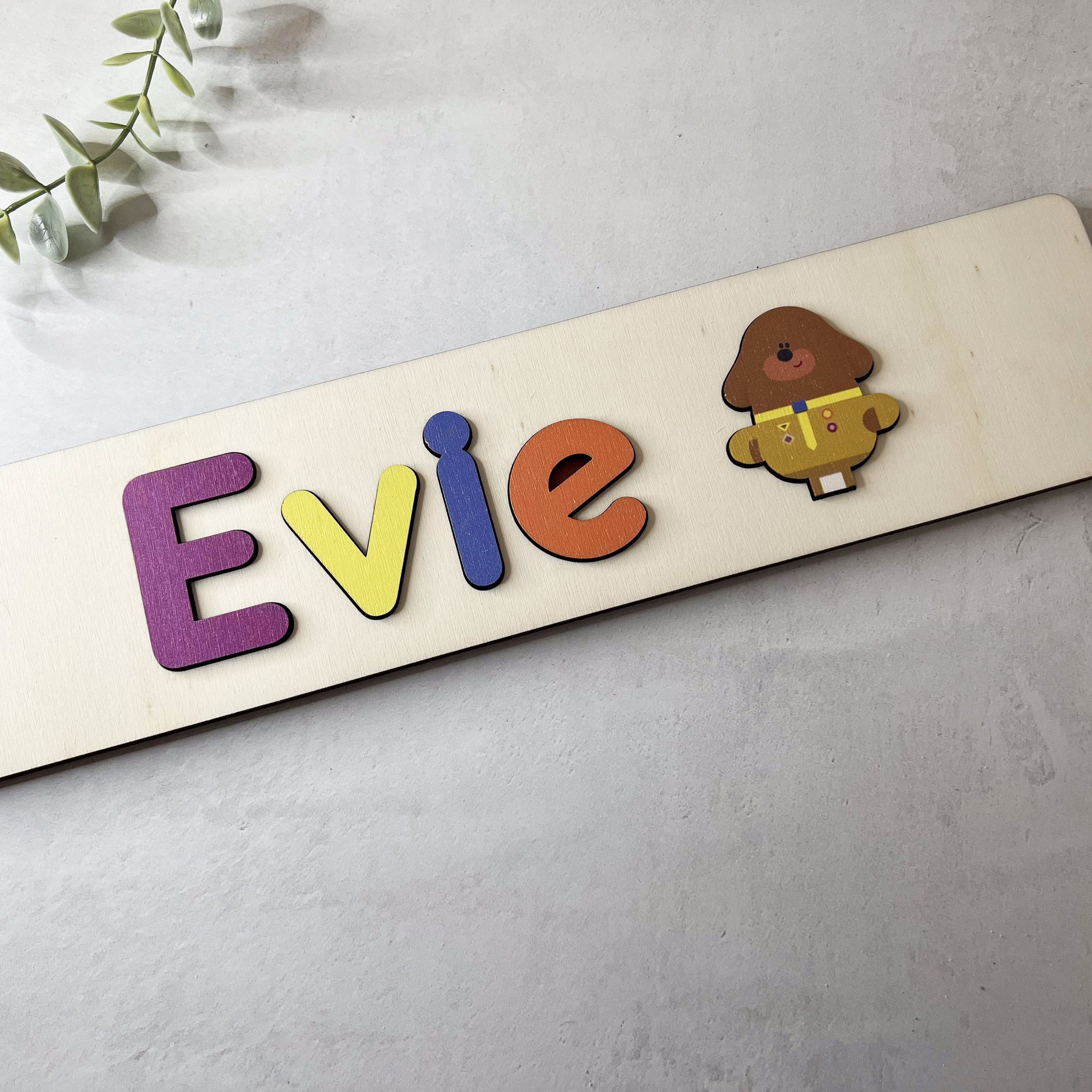 Hey Duggee - Personalised Name Puzzle