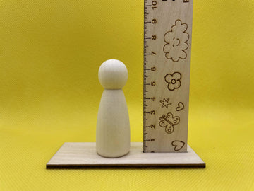 Female Peg Doll - 6.5cm