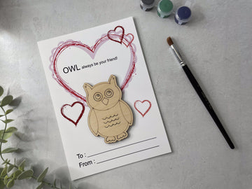 Owl Valentines Day Pocket Hug