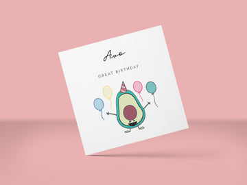 Avo Good Birthday Card