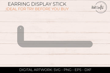 Earring Display Stick (Try Before You Buy Display)