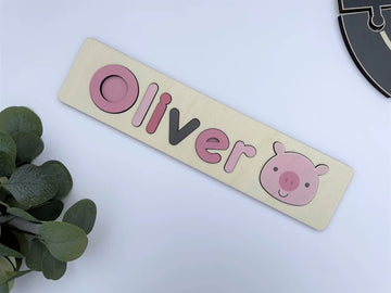 Pig - Personalised Name Puzzle