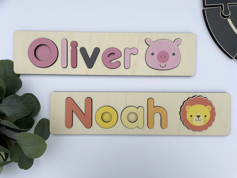 Pig - Personalised Name Puzzle