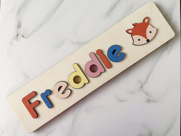 Fox - Personalised Name Puzzle