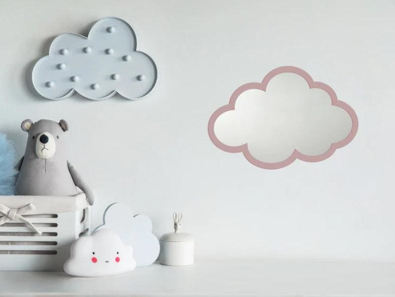 Cloud Shatterproof Wall Mirror