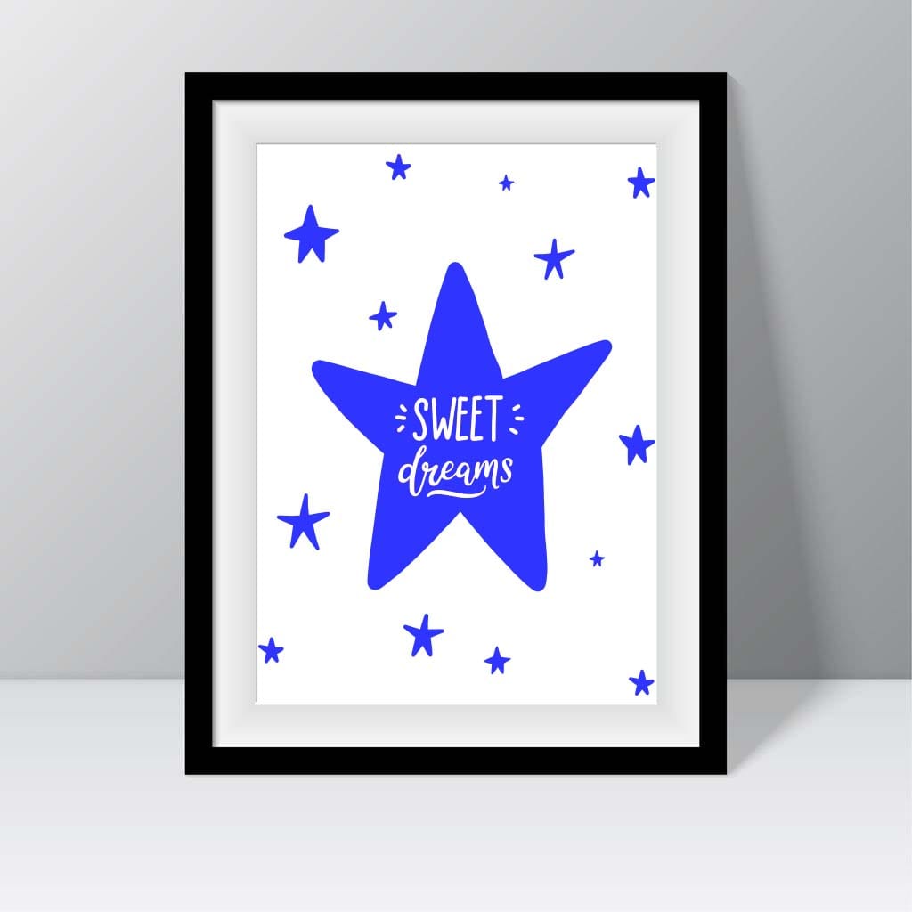 Sweet Dreams Nursery Print